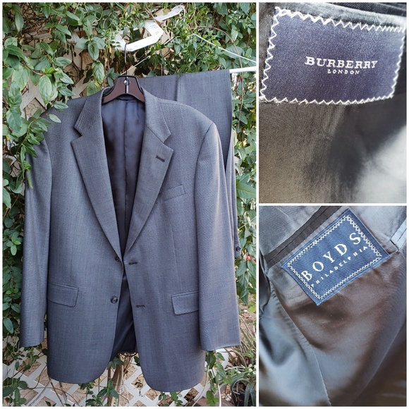 mens burberry suit sale